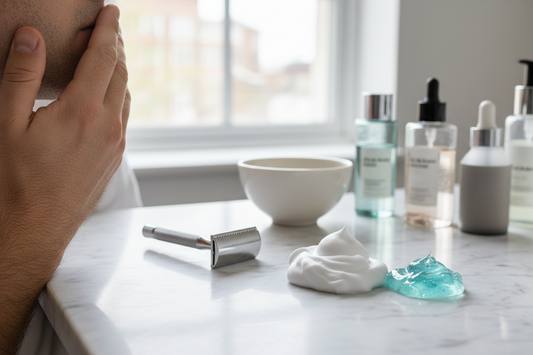 Shaving Cream vs Shaving Gel: What’s the Real Difference?  (And Why Your Skin Probably Knows the Answer Before You Do)