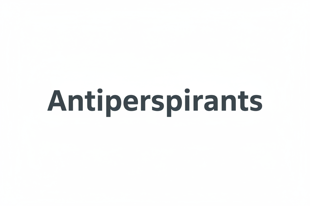 Antiperspirants