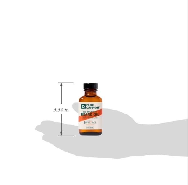 Duke Cannon Beard Oil for Men – 3oz | Beard Care & Grooming | Softens, Conditions & Promotes Healthy Beard