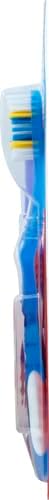 Colgate Extra Clean Toothbrush, Soft Toothbrush for Adults, 6 Count (Pack of 2), Packaging May Vary