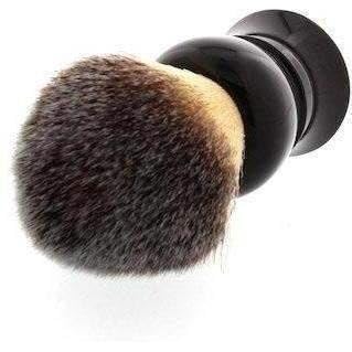 West Coast Shaving Lantern Shaving Brush, Synthetic, Black, 24mm