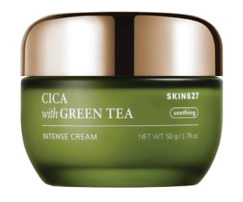 Innerest SKIN627 Daily Face Moisturizer, Face Cream, Facial Cream 1.76 oz Korean Skin Care Korean Moisturizer (Cica with Green)