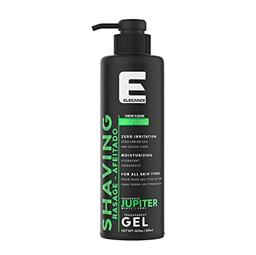 E Elegance Shaving Bundle, Includes Minty Cool Jupiter Shaving Gel and After Shave For a Fresh, Smooth, Shaving Experience each 16.9oz