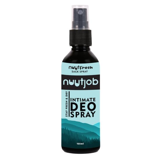 NuutFresh Intimate Deo Spray for Men 3.38 fl oz | Sack Deo Spray | Tea Tree, Witch Hazel & Green Tea Extract | Alcohol Free | Controls Sweat & Odour | For Men-Boys