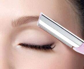 WOIWO 4PCS Eyebrow Shaping Knife Ladies Professional Eyebrow Shaving Blade Beauty Makeup Tool Beginner Eyebrow Shaving Knife Beginner Eyebrow Shaving Knife Set