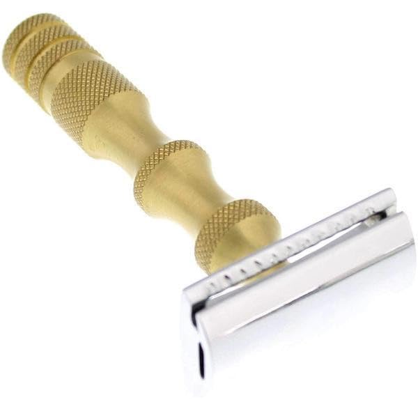 West Coast Shaving Vintage Collection Razor 84BR, Brass (WCS Closed Comb)