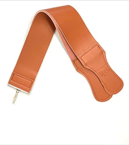 Gents Leather Razor Strop 2.5" x 22" Super Soft Cowhide Dual Straps with Clip Sharpening Razor, Knifes & Kitchen Cutlery, Keeps Your Blade Sharp
