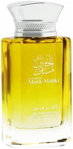 Al Haramain Musk Maliki Eau De Parfum Spray for Unisex, 3,4 Ounce