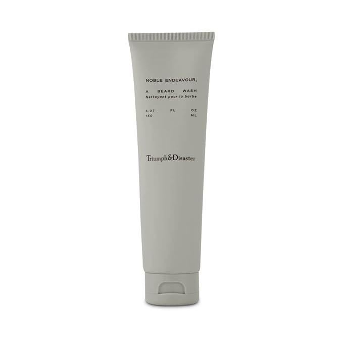 Triumph & Disaster | Noble Endeavour | Gentle, Cleansing Beard Wash - Sulfate-free foaming, 5.07 oz