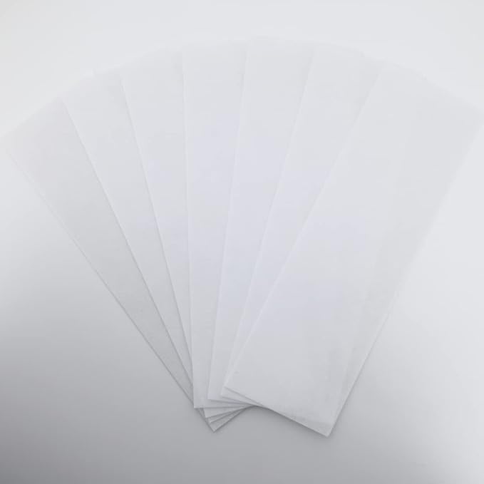 Omwah Beauty Facial and Body Non Woven Epilating Wax Strips Large 3 x 9 Hair Removal 400 Count