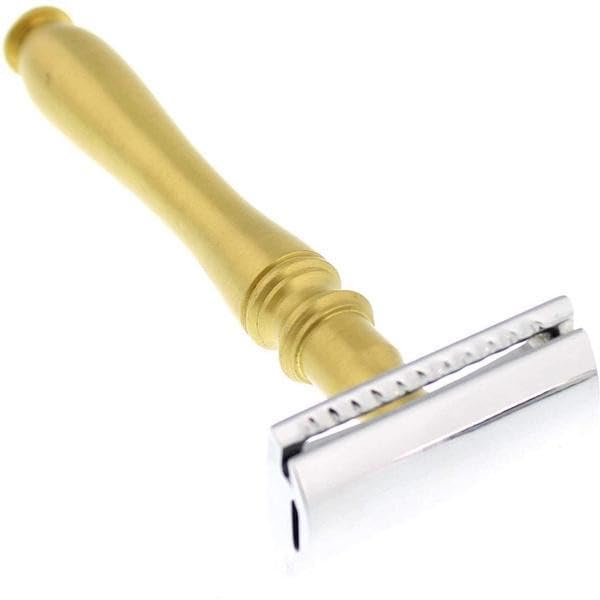 West Coast Shaving Vintage Collection Razor 77BR, Brass (Closed Comb)