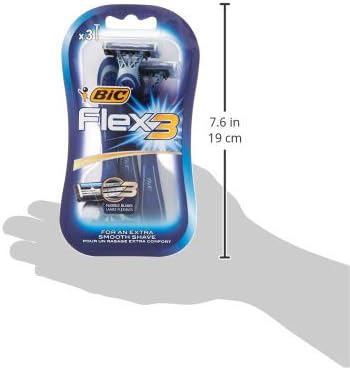 BIC Flex 3 Comfort Disposable Razors - Pack of 3