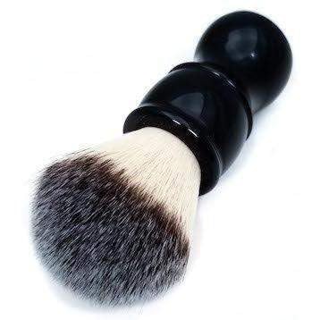 West Coast Shaving Beacon Shaving Brush, Synthetic, Black, 24mm