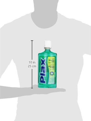 Plax Advanced PreBrushing Dental Rinse, Soft Mint, 24 Ounce (Pack of 3)
