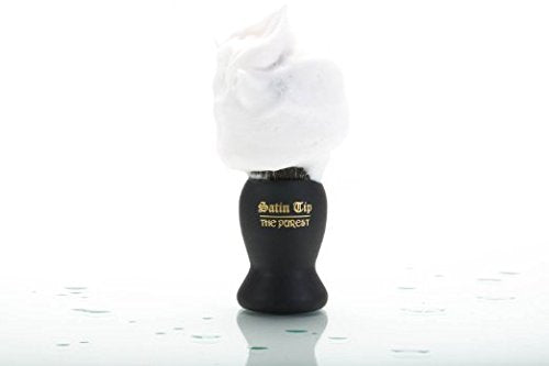 Satin Tip – The Purest, Shave Brush (Synthetic, Black, Soft Touch, Case)