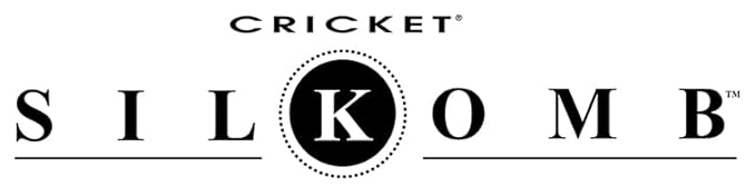 Cricket Silkomb Pro-25 Multi Purpose Hair Cutting Comb - Silicone-Injected, Seamless Teeth with Dual Tooth Pattern for Precision Cutting, Styling, Ideal for All Hair Types