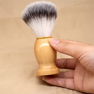 Shaving Brushes for Men – 3 Pack Vegan Shaving Brush Set with Soft Synthetic Bristles for Gentle Face Cleaning,ideal for Travel & Daily Use, Gift for Father's Day, Birthdays, and Christmas