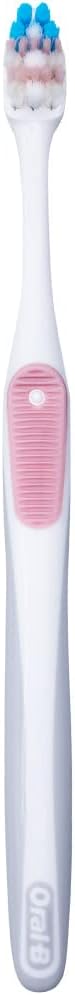 Oral-B Gum Care Extra Soft Toothbrush for Sensitive Teeth and Gums, Compact Small Head,(Colors Vary) - Pack of 4