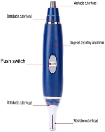 3 in 1 Nose Ear Hair Trimmer Face Eyebrow Shaver Clipper Groomer Cleaner New USA
