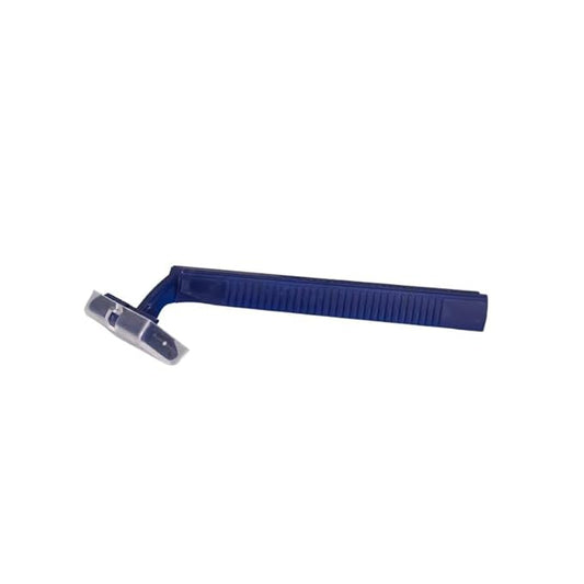 Dukal DawnMist Twin-Blade Disposable Razor, Blue Handle – Bulk Pack of 100, Precision Shave for Smooth & Comfortable Grooming