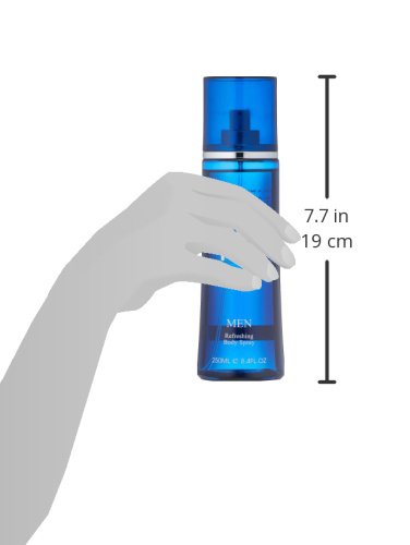 FILA Refreshing Body Spray for Men - Cool and Fresh Body Mist with Notes of Bergamot, Cardamom and Pepper - Long-Lasting, Sporty Fragrance - 8.4 oz