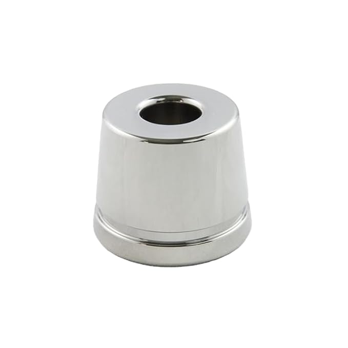 Rockwell Premium Chromed Brass Safety Razor Stand - Elegant Design, Rust-Resistant, Perfect Accessory for Organizing Your Shaving Essentials - White Chrome (over Brass)