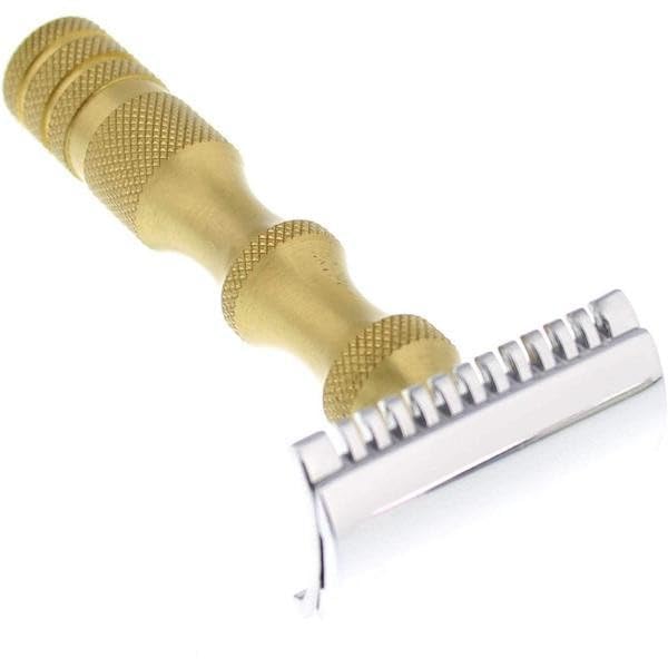 West Coast Shaving Vintage Collection Razor 84BR, Brass (WCS Closed)