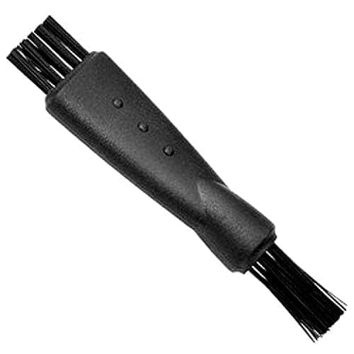 8 Pieces Shaver Brush Razor Cleaning Brush Electric Shaver Double Sided Trimmer Shaver Brush Cleaner Set Nylon Bristles PP Handle Hair Remover Shaving Razor Brush Replacement Brushes