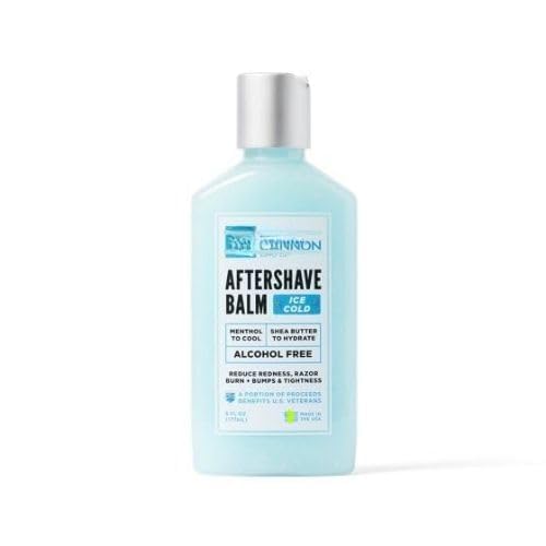 NEW 𝓓-𝓾𝓴𝓮 Ca,nnon After Shave Balm - Cooling Alcohol-Free Balm with Menthol for Men, 6 oz (pack of 1)