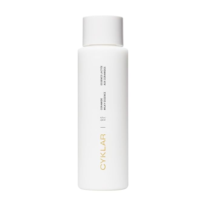 CYKLAR Ceramide Milky Essence – Unscented Body Lotion for Dry, Sensitive Skin – Lightweight Hydrating Ceramide Moisturizer for Skin Barrier with Polyglutamic Acid & Hydroxyethyl Urea - 8 fl oz