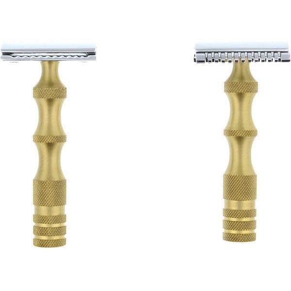 West Coast Shaving Vintage Collection Razor 84BR, Brass (WCS Closed)