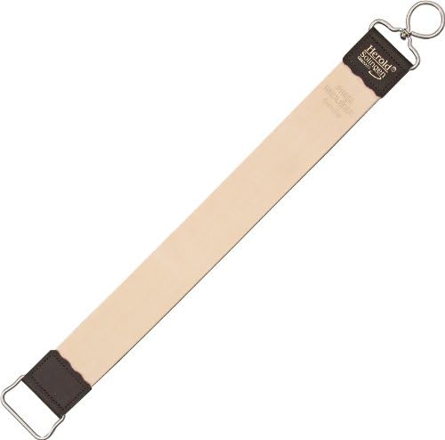 Herold Solingen Razor Strop,Nickel Plated Swivel And Handle,19.25in