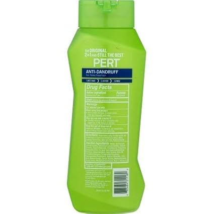 Pert Anti-Dandruff 2 in 1 Shampoo and Conditioner - Advanced Shampoo Conditioner with 2 Percent Salicylic Acid - Dandruff Shampoo with Zinc - 13.5 oz