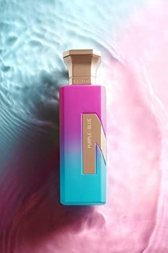 Naseem Perfumes Purple Blue Aqua Perfume Sublte Tone Eau De Parfum For Men & Women 75 ml