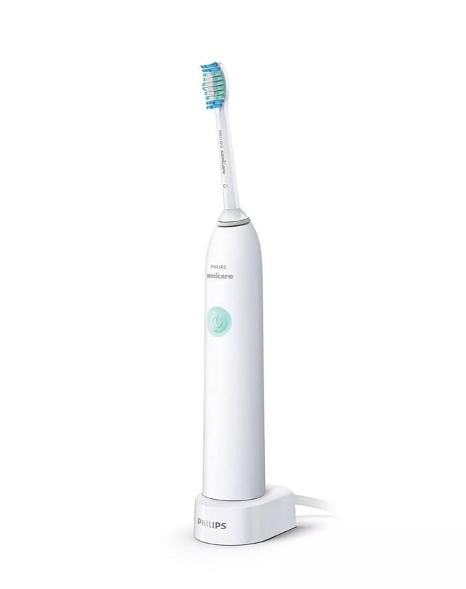 Philips Sonicare HX3411/05 Electric Toothbrush DailyClean 1100 with QuadPacer & Smartimer - (Mint Blue)