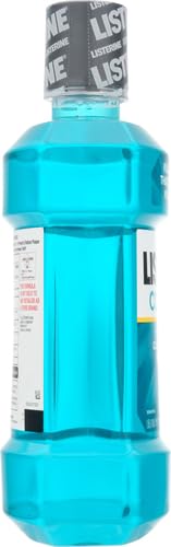 Listerine Cool Mint Antiseptic Mouthwash, Daily Oral Rinse Kills 99% of Germs that Cause Bad Breath, Plaque and Gingivitis for a Fresher, Cleaner Mouth, Cool Mint Flavor, 1.5 L (Pack of 2)