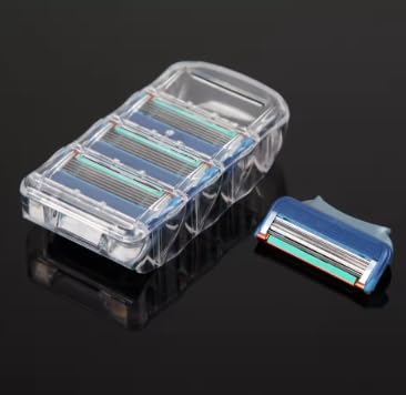 Premium 5-Blade Razor Refills – Compatible with Most 5-Blade Handles – Smooth Shaving – 16 Pack