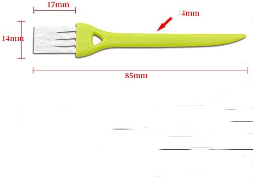 Electric Shaver Cleaning Brushes Razor Cleaner Set Nylon Bristles PP Handle Compatible with Electric Shaver, Trimmer - Set of 9, Man’s Small Brush kit, Razor Cleaner