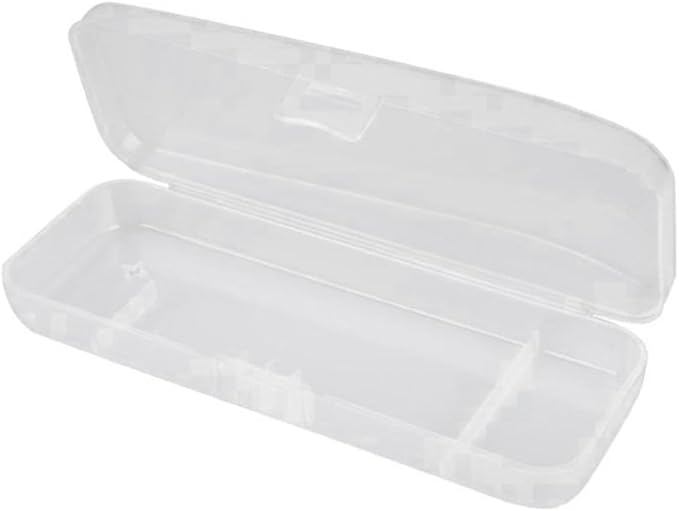 Transparent Transparent Shaving Box for Shaver Razor, Razor Protector Plastic Box Cover Container Storage for Manual Razor System, Shaving Accessories, Razor and Brush Stands, Shave and Hair Removal