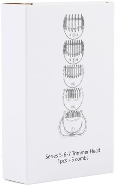 Beard Trimmer Attachment for Series 5, 6 and 7 Electric Razors, Compatible with Electric Shavers 5018s, 5020s, 6075cc, 7071cc, 7075cc, 7085cc, 7020s, 5050cs, 6020s, 6072cc, 7027cs