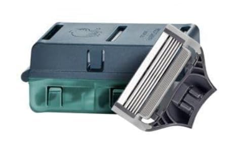 Razor Blade Refills, 5-Blade Cartridges for Close & Comfortable Shave, 4 Count (Compatible with all Handle)