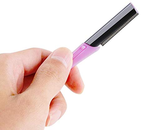 WOIWO 4PCS Eyebrow Shaping Knife Ladies Professional Eyebrow Shaving Blade Beauty Makeup Tool Beginner Eyebrow Shaving Knife Beginner Eyebrow Shaving Knife Set