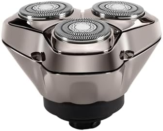 Skull Shaver Baron PRO 3 Head Replacement Blade - Faster Shaving - Hypoallergenic Stainless Steel - Contour Flex Design - Built-in Vacuum - Easy to Clean