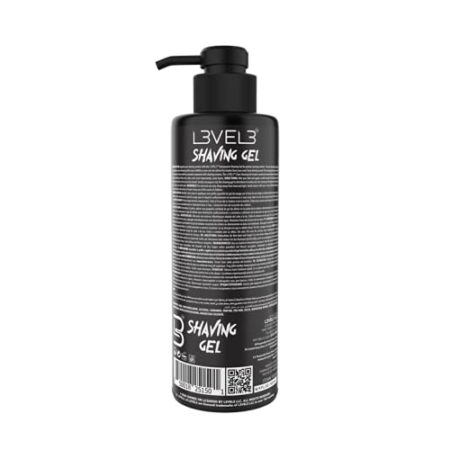 L3 Shaving Gel - Straight Razor Shave Gel - Non-Irritating - Refreshing Smell L3 - No Hot Towel Necessary - Level Three Razor Gel (Ice)
