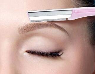 WOIWO 4PCS Eyebrow Shaping Knife Ladies Professional Eyebrow Shaving Blade Beauty Makeup Tool Beginner Eyebrow Shaving Knife Beginner Eyebrow Shaving Knife Set