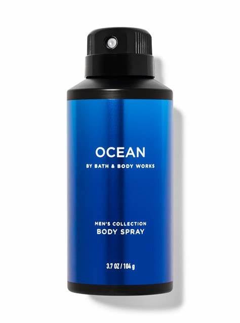 BBW White Barn Men's Collection Ocean Body Spray 3.7oz