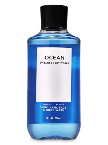 Bath and Body Works - Ocean - For Men - 3 pc Bundle - (2020 Edition)