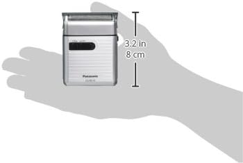 Panasonic Men's Shaver for Traveler ES-RS10-S Silver | DC3V (2 x AA Alkaline) (Japan Model)