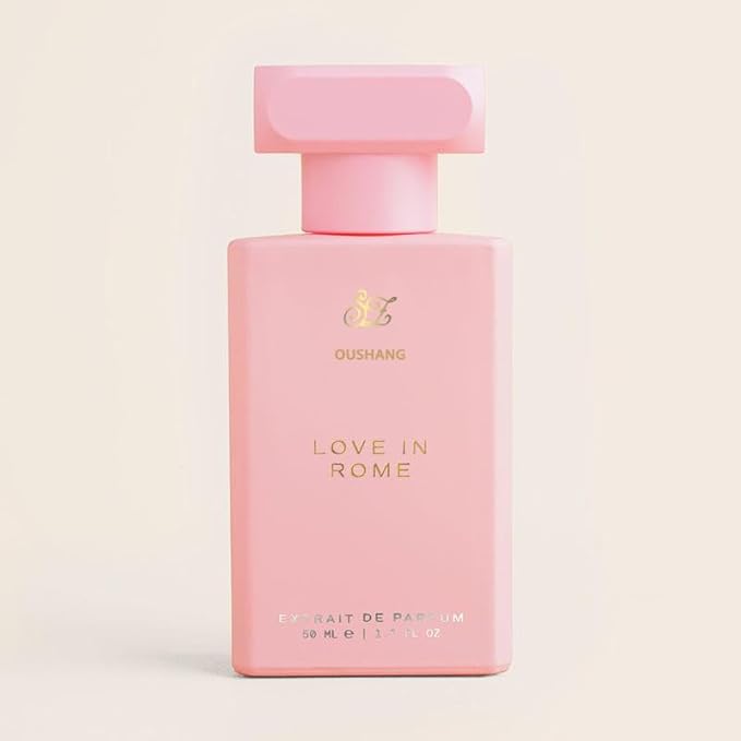 Love in Rome Perfume for Women and Men, Vanilla Fruity Woody Scent, Elegant Romantic Fragrance, Long Lasting 8+ Hours Extrait de Parfum
