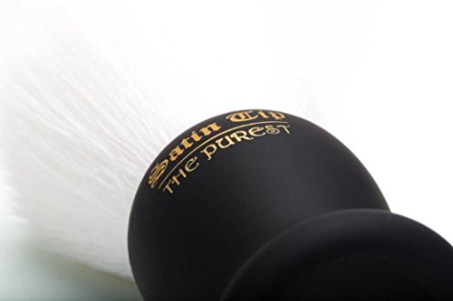 Satin Tip – The Purest, Shave Brush (Synthetic, White, Soft Touch, Case)